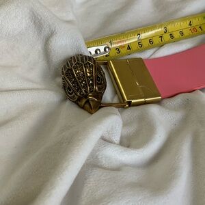 Gold and Pink Women's Belt